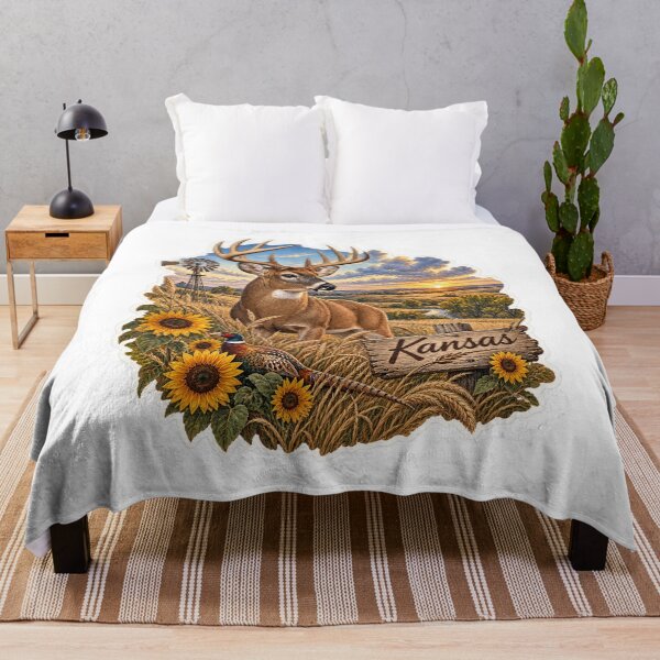 Item preview, Kansas Hunting & Fishing designed and sold by Whimspired By Paxx.