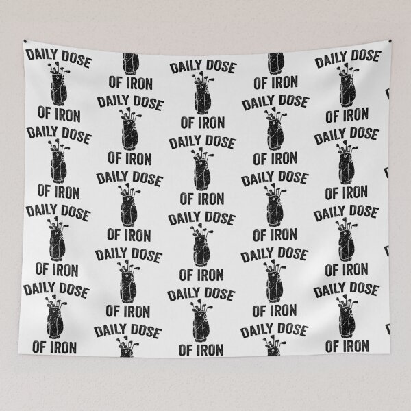 Item preview, Daily Dose of Iron Golf Lover Gift designed and sold by aponwao.