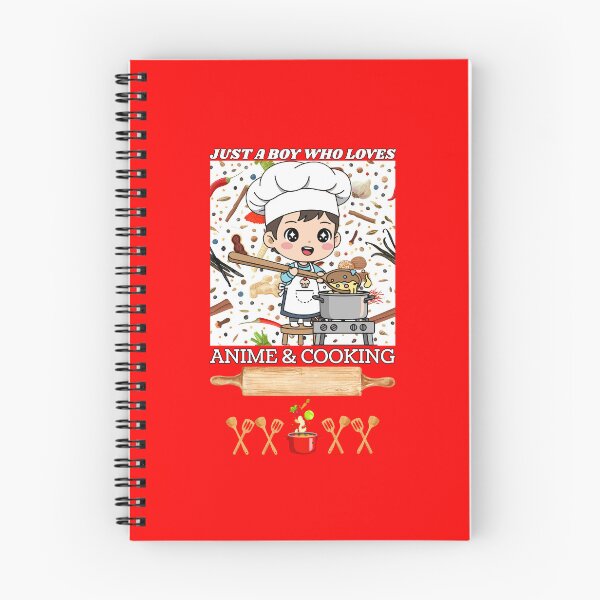 Item preview, Just a Boy Who Loves Anime and Cooking designed and sold by Tokyotopia.