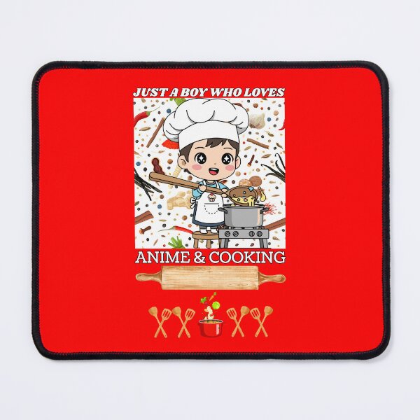 Item preview, Just a Boy Who Loves Anime and Cooking designed and sold by Tokyotopia.