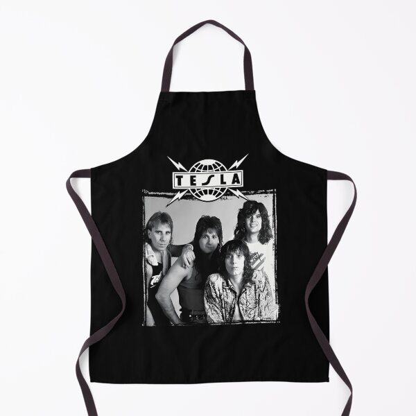 Item preview, Retrato gráfico de la banda Tesla, estilo hard rock vintage de los 80. designed and sold by RakeshPatelArt.