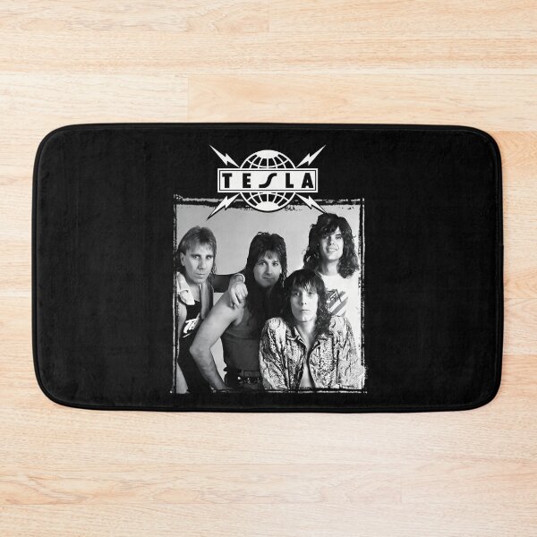Item preview, Tesla Band Vintage 80s Hard Rock Portrait Graphic designed and sold by RakeshPatelArt.