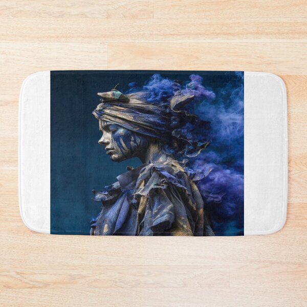 Item preview, Blue Smoke Muse – Surreal Gothic Fantasy Portrait designed and sold by Vibrant Magical Shop.