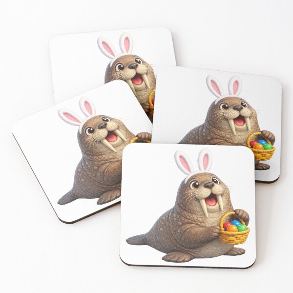 Item preview, Pacific Walrus Easter Bunny designed and sold by Sillytoe.