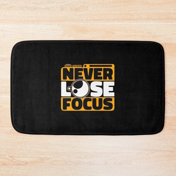 Item preview, Never Lose Focus Camera Lens Photography Phrase designed and sold by AvahBarnes.
