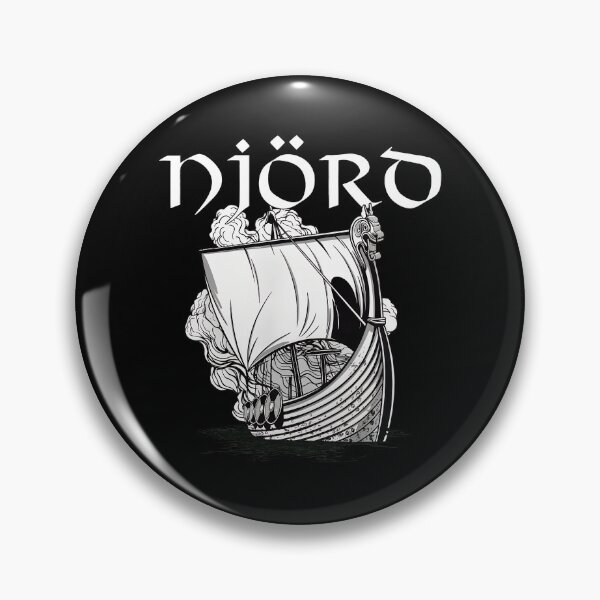 Item preview, Njörd Viking Longship Nautical Adventure Art designed and sold by lesneyjukiever.