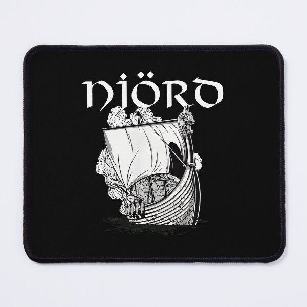 Item preview, Njörd Viking Longship Nautical Adventure Art designed and sold by lesneyjukiever.