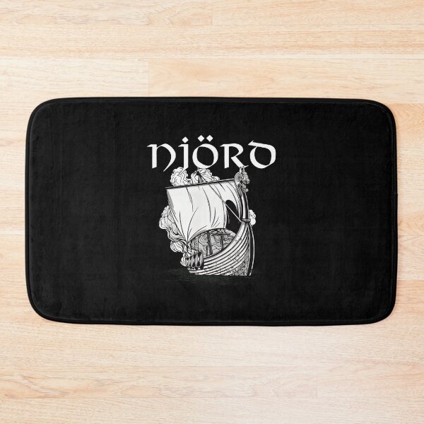 Item preview, Njörd Viking Longship Nautical Adventure Art designed and sold by lesneyjukiever.