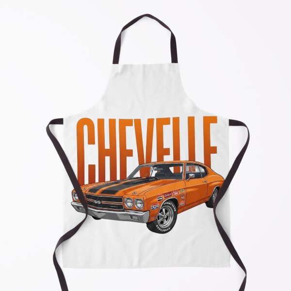 Item preview, Chevrolet Chevelle SS 454 1970 Naranja Coche Clásico Muscle Arte Vectorial designed and sold by Motorline44.