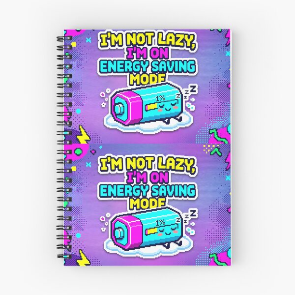 Item preview, Art Im On Energy Saving Mode designed and sold by ART ATTACK ZONE.