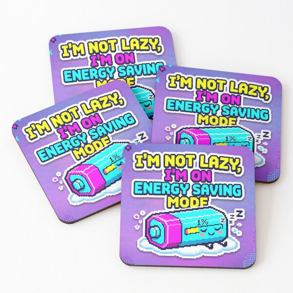 Item preview, Art Im On Energy Saving Mode designed and sold by ART ATTACK ZONE.
