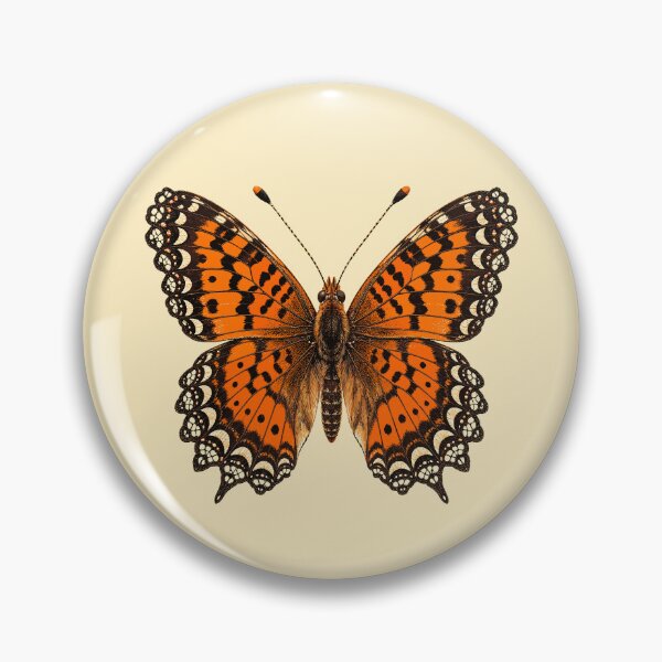 Item preview, Laced pearl crescent butterfly designed and sold by etherElric.