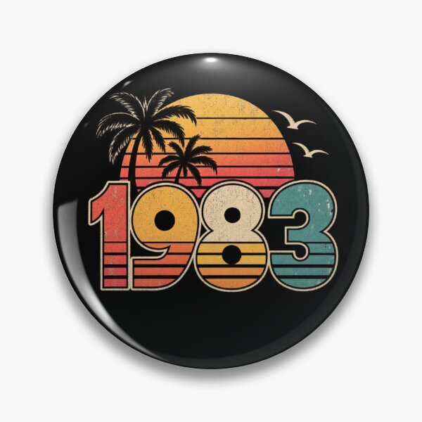 Item preview, Vintage 1983 Birthday Sunset designed and sold by Myra365Art.