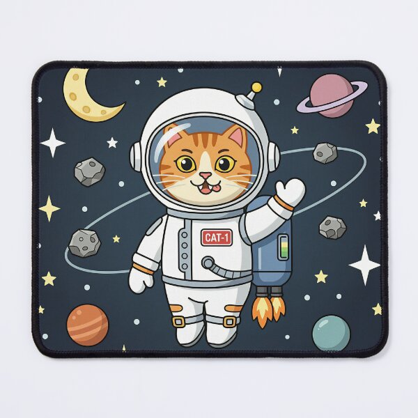 Item preview, Funny Cat Astronaut Space Suit Design designed and sold by DIUMERI.
