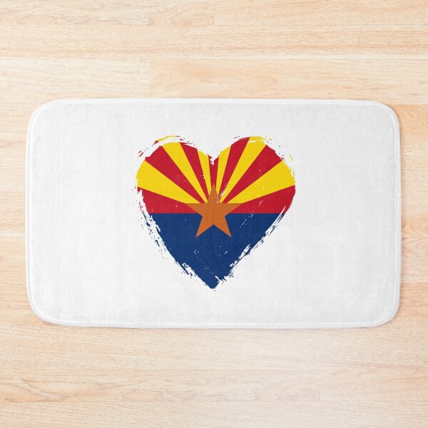Item preview, Distressed Arizona Flag Heart AZ designed and sold by shitpostee.