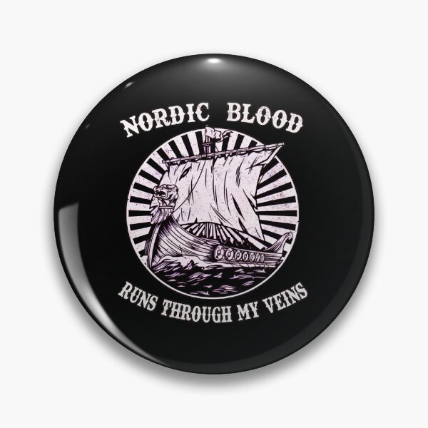Item preview, Nordic Blood Viking Ship Norse Heritage Design designed and sold by JuneMays.