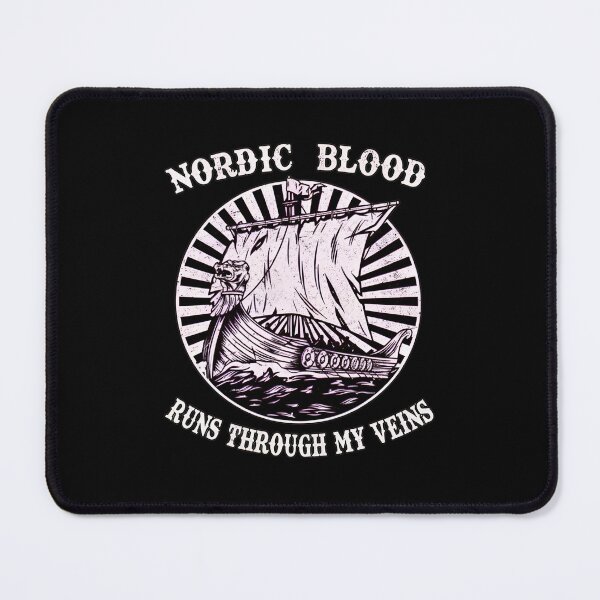 Item preview, Nordic Blood Viking Ship Norse Heritage Design designed and sold by JuneMays.