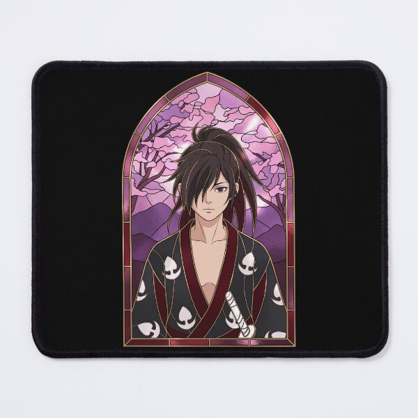 Item preview, Dororo Dororo Cherry Blossom Samurai Window Solemn Portrait designed and sold by mildaclairmo.