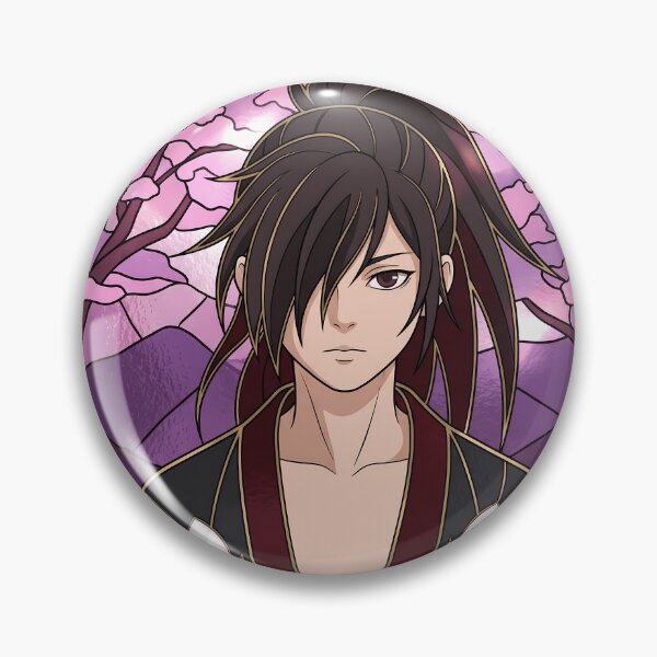 Item preview, Dororo Dororo Cherry Blossom Samurai Window Solemn Portrait designed and sold by mildaclairmo.