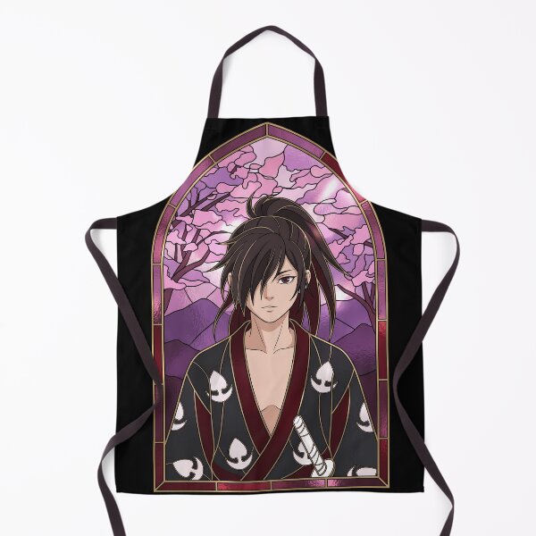 Item preview, Dororo Dororo Cherry Blossom Samurai Window Solemn Portrait designed and sold by mildaclairmo.