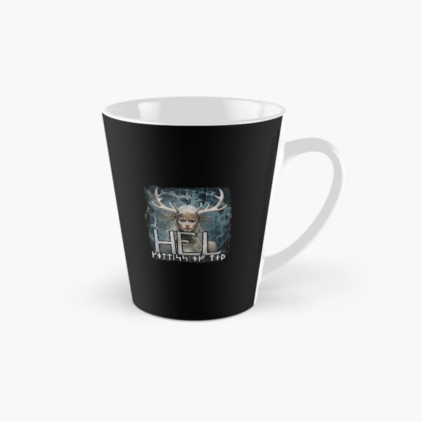 Item preview, Norse Goddess Hel Antlers Runes Dark Fantasy Artwork designed and sold by gaekleleassing.