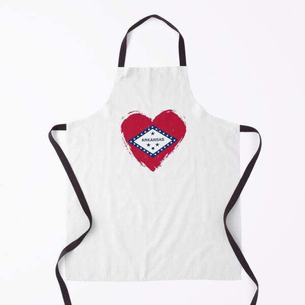 Item preview, Distressed Arkansas Flag Heart AR designed and sold by shitpostee.