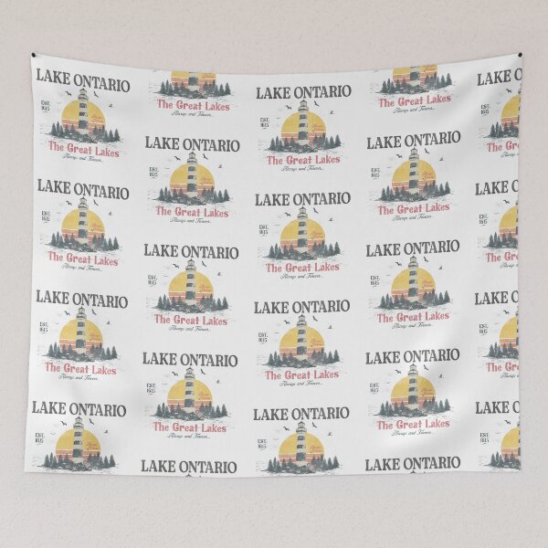 Item preview, LAKE ONTARIO VINTAGE ALWAYS ONTARIO designed and sold by delllsdesigns.