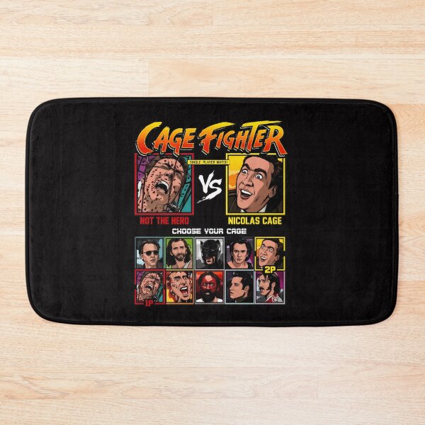 Item preview, Cage Fighter Nicolas Rage Pop Culture Art designed and sold by Lagoart.