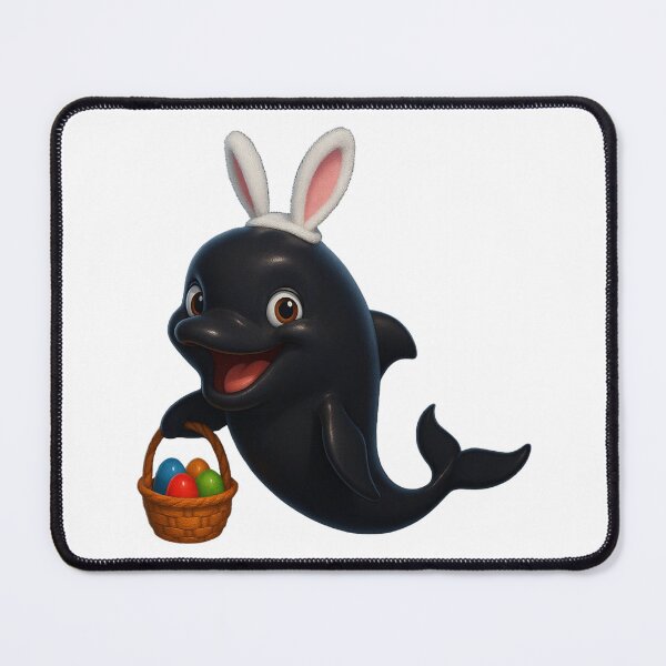 Item preview, Pilot Whale Easter Bunny designed and sold by Sillytoe.