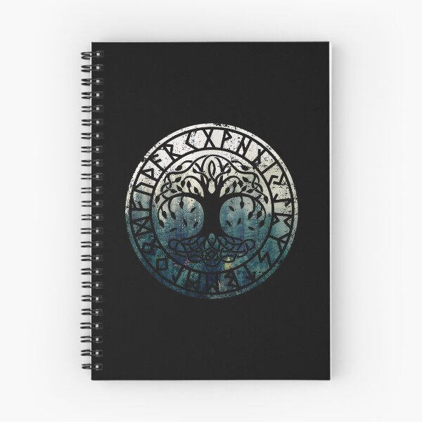 Item preview, Norse Tree of Life Rune Circle designed and sold by lesneyjukiever.
