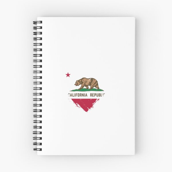 Aperçu de l'œuvre Cœur du drapeau californien vieilli CA créée et vendue par shitpostee.