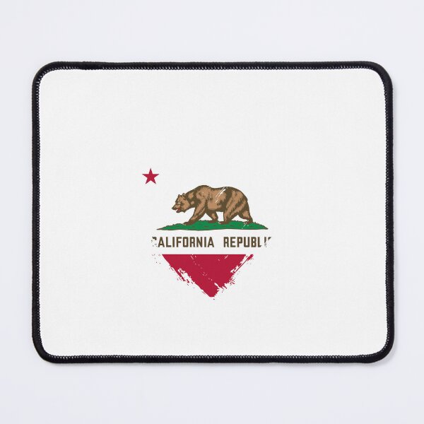 Item preview, Distressed California Flag Heart CA designed and sold by shitpostee.