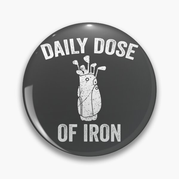Item preview, Daily Dose of Iron Golf Lover Gift designed and sold by aponwao.