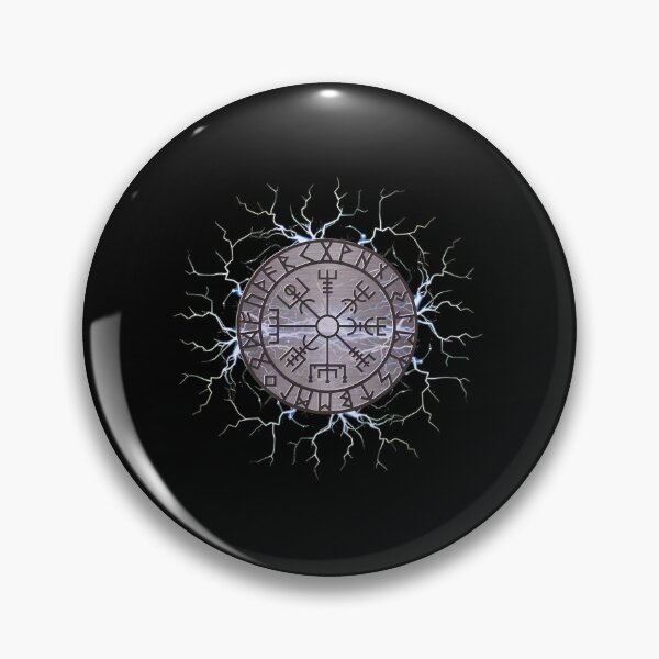 Item preview, Norse Vegvisir Rune Lightning designed and sold by PaigeProc.