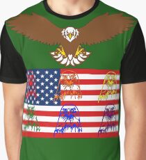 USA Family Graphic T-Shirt