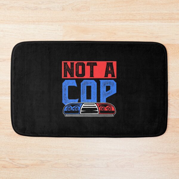 Item preview, Not A Cop Funny Police Light Bar Graphic designed and sold by JuneMays.