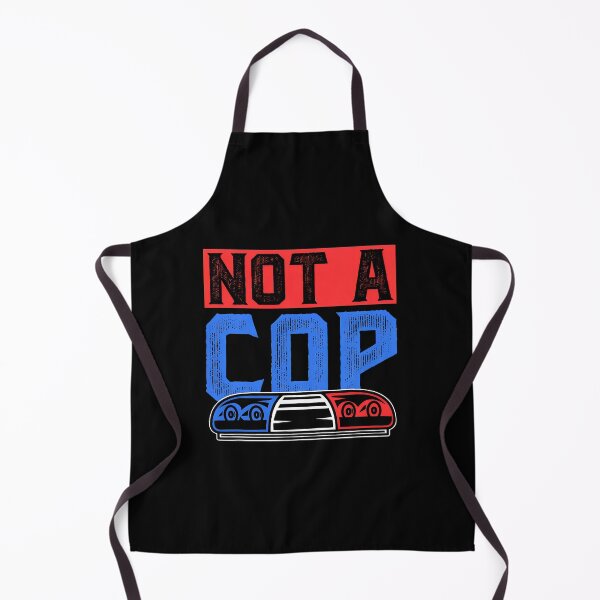 Item preview, Not A Cop Funny Police Light Bar Graphic designed and sold by JuneMays.
