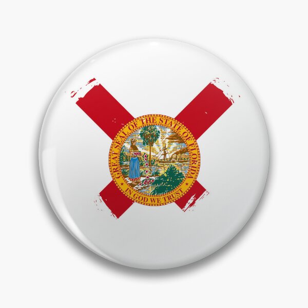 Aperçu de l'œuvre Cœur drapeau de Floride vieilli FL créée et vendue par shitpostee.