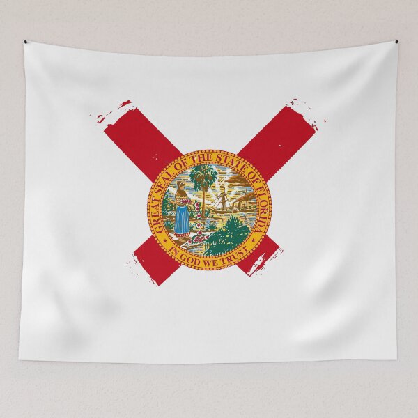 Item preview, Distressed Florida Flag Heart FL designed and sold by shitpostee.