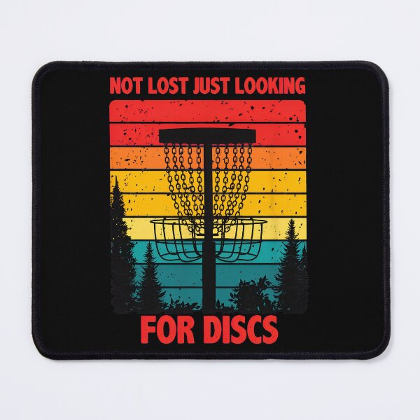 Item preview, Not Lost Looking For Discs Retro Sunset Disc Golf Design designed and sold by AvahBarnes.
