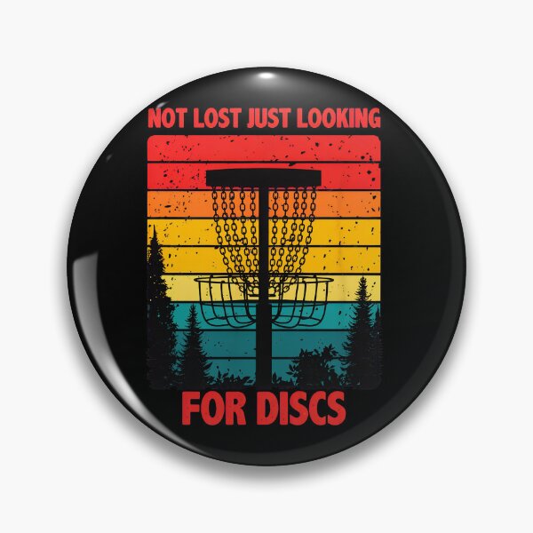 Item preview, Not Lost Looking For Discs Retro Sunset Disc Golf Design designed and sold by AvahBarnes.