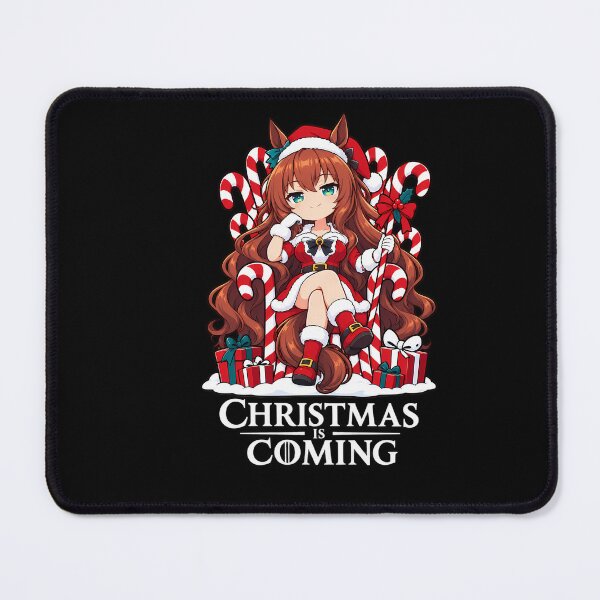 Item preview, Maruzensky Uma Musume Christmas Candy Cane Throne designed and sold by mildaclairmo.