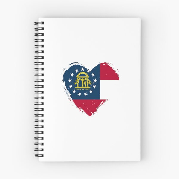 Item preview, Distressed Georgia Flag Heart GA designed and sold by shitpostee.