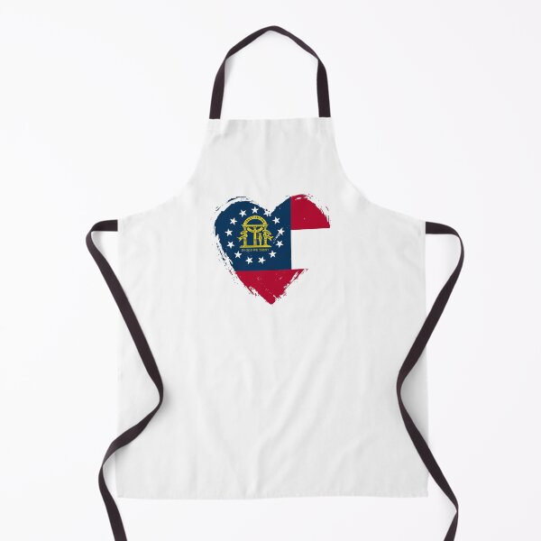 Item preview, Distressed Georgia Flag Heart GA designed and sold by shitpostee.