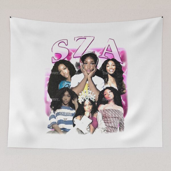Item preview, SZA Vintage 90s Bootleg Rap Tee R&B designed and sold by Mnx6.
