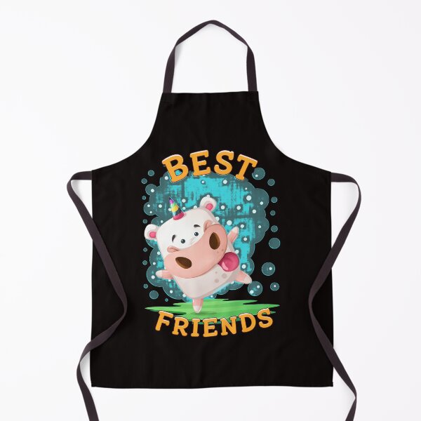 Item preview, Cute Dancing Cow Unicorn Best Friends Art designed and sold by Bloowardi.