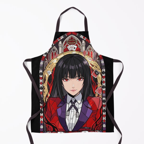 Item preview, Yumeko Jabami Kakegurui Sonrisa de vidriera real designed and sold by mildaclairmo.