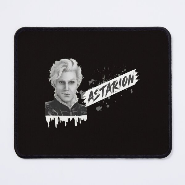 Item preview, Astarion Grayscale Portrait Art designed and sold by Bloowardi.