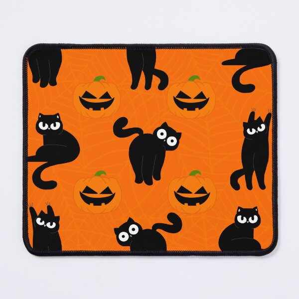 Item preview, Halloween Cats with Pumpkins designed and sold by Tickety Boo.