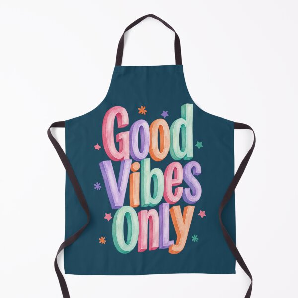 Item preview, Good Vibes Only Colorful Positive Quote designed and sold by NosandEdgy.